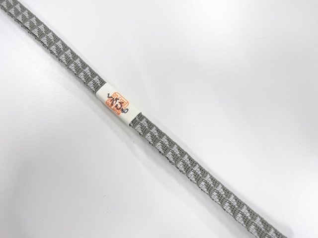 未使用品　正絹　帯留め用　手組三分紐